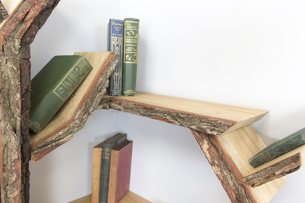 The Yew Tree Shelf A Corner Design By Bespoak Interiors Corner Shelf The Yew Tree