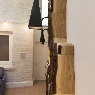 bark edge shelving tree shelves by bespoak interiors