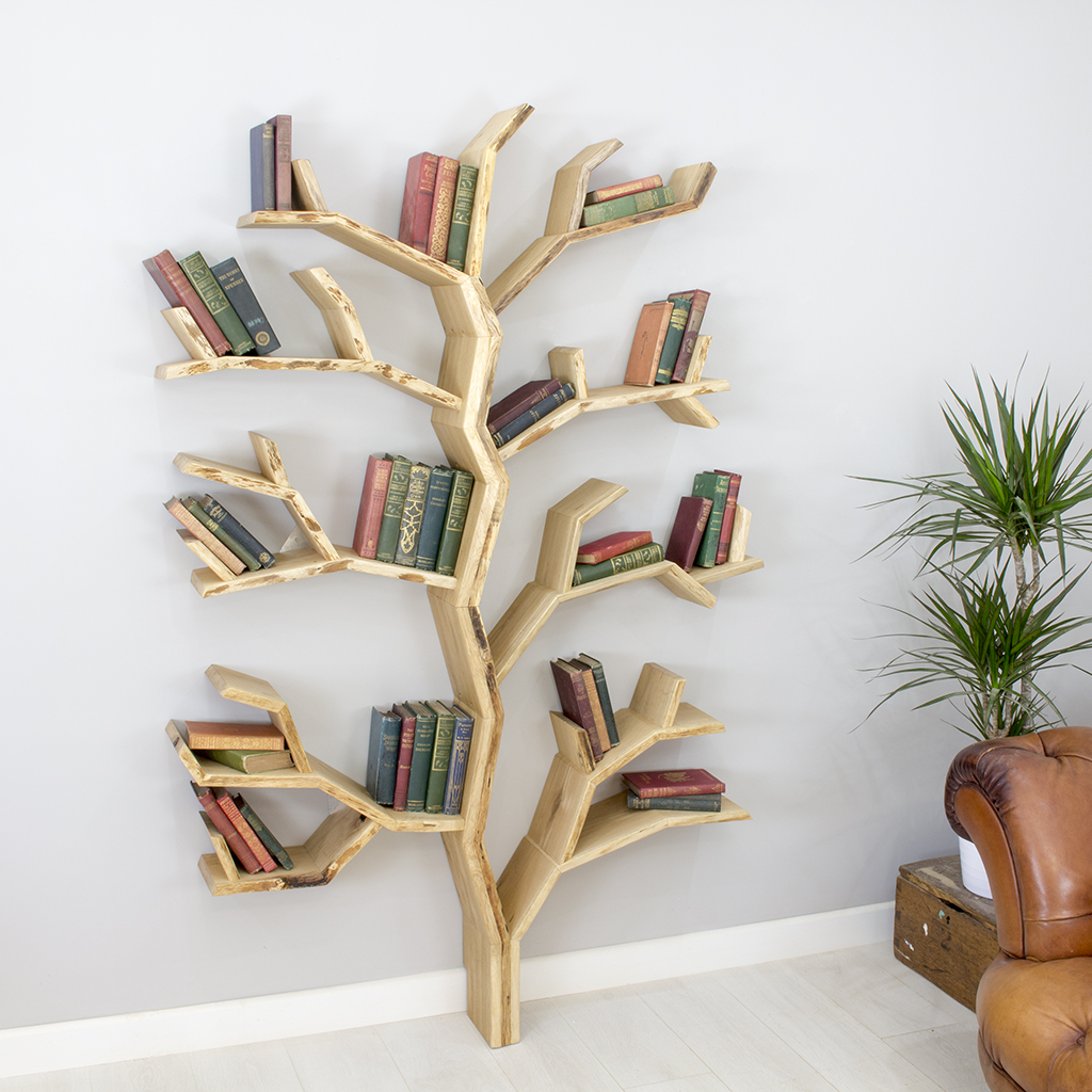 Tree Shelf Tree Shelves Tree Shelf Designs by BespOak ...