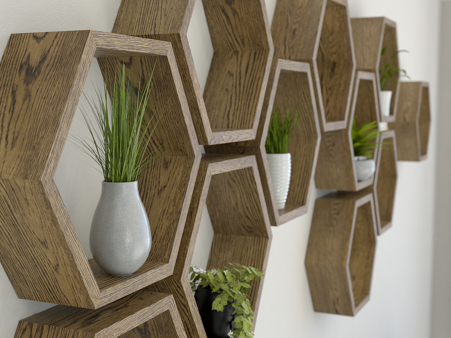 Hexagon Shelves Shelves Hexagon Shelf