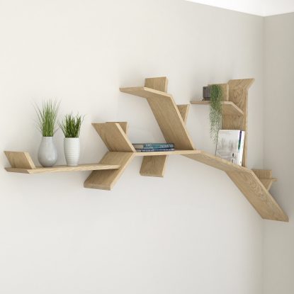 Tree Shelves Tree Bookcase Tree Shelf By Bespoak Interiors