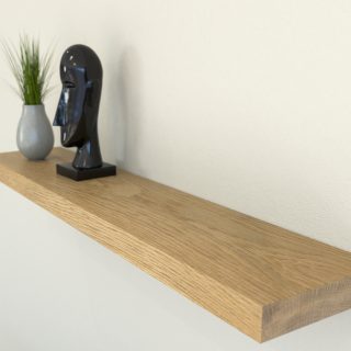 oiled oak floating shelf shelves oak wall shelf solid oak shelf