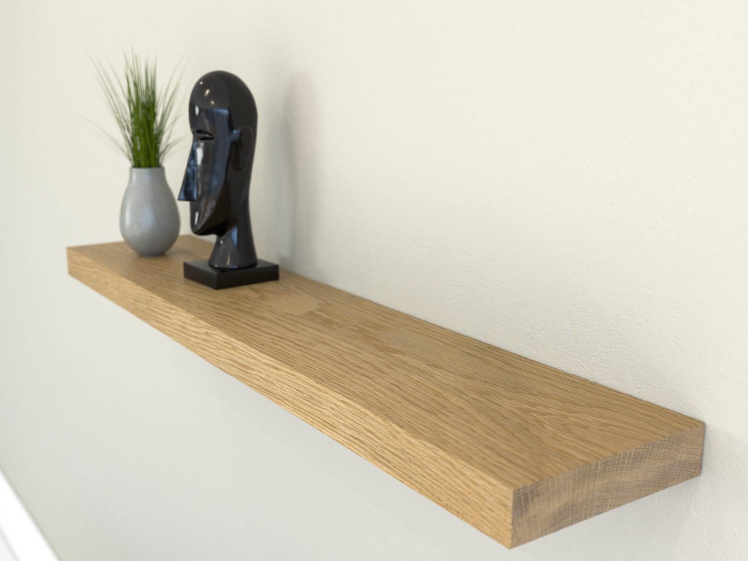 Oak Floating Shelf Oak Floating Shelves Oak Shelves Oak