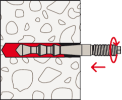 Concrete Anchor Installation Example 13