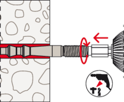 Concrete Anchor Installation Example 9