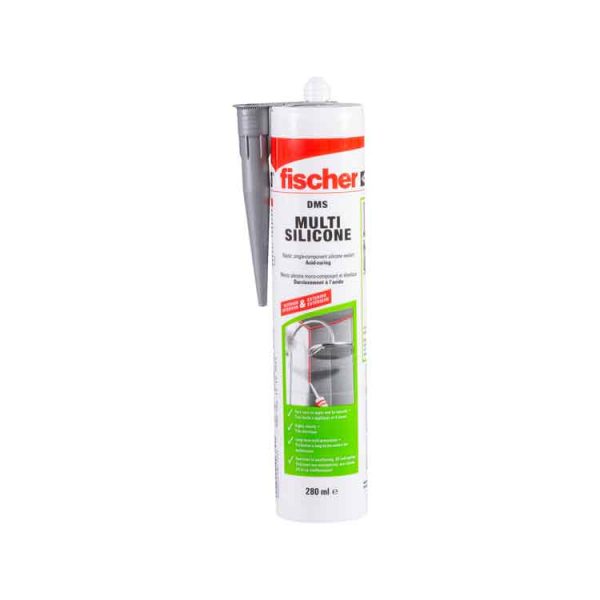 fischer-Multi-silicone-Standard-DMS-transparent-white-grey-black-clear-silicone-adhesive-silcon