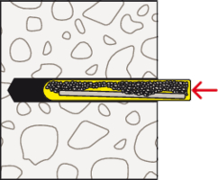 fischer RSB Resin Capsule Installation Example 4