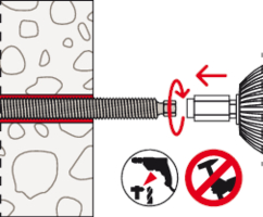 fischer RSB Resin Capsule Installation Example 6