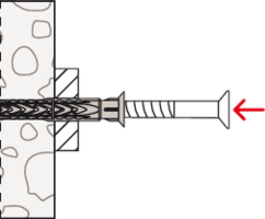 fischer SXRL 10 wall fixing installation drawings 4