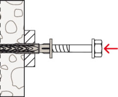 fischer SXRL FUS frame fixing wall fixing installation drawings 2