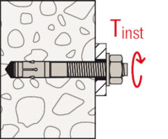 fischer Bolt Anchor FBN II Installation Drawing 4