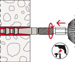 fischer FHB II Resin Capsule Installation Drawing 4