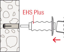 fischer Hammerset Anchor EA II Installation Example 4