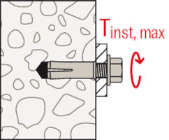 fischer Hammerset Anchor EA II Installation Example 6