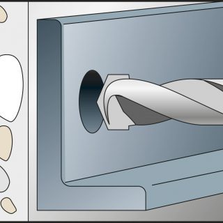 fischer Sleeve Anchor FH II B Installation Drawing 1