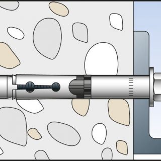 fischer Sleeve Anchor FH II B Installation Drawing 5