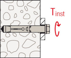 fischer Sleeve Anchor FSA Installation Example 4