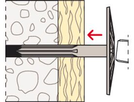 fischer DHK Insulation Support Installation Example Step 2